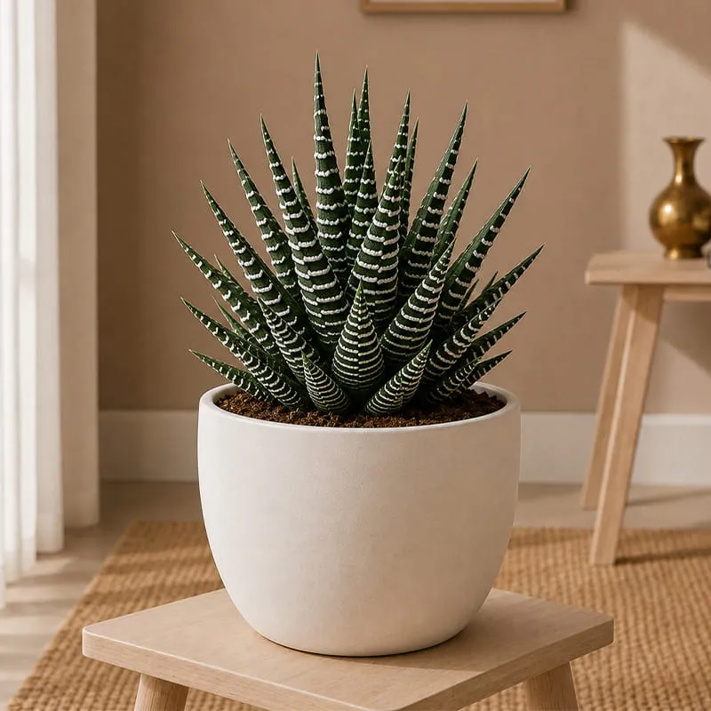 Zebra Haworthia Plant