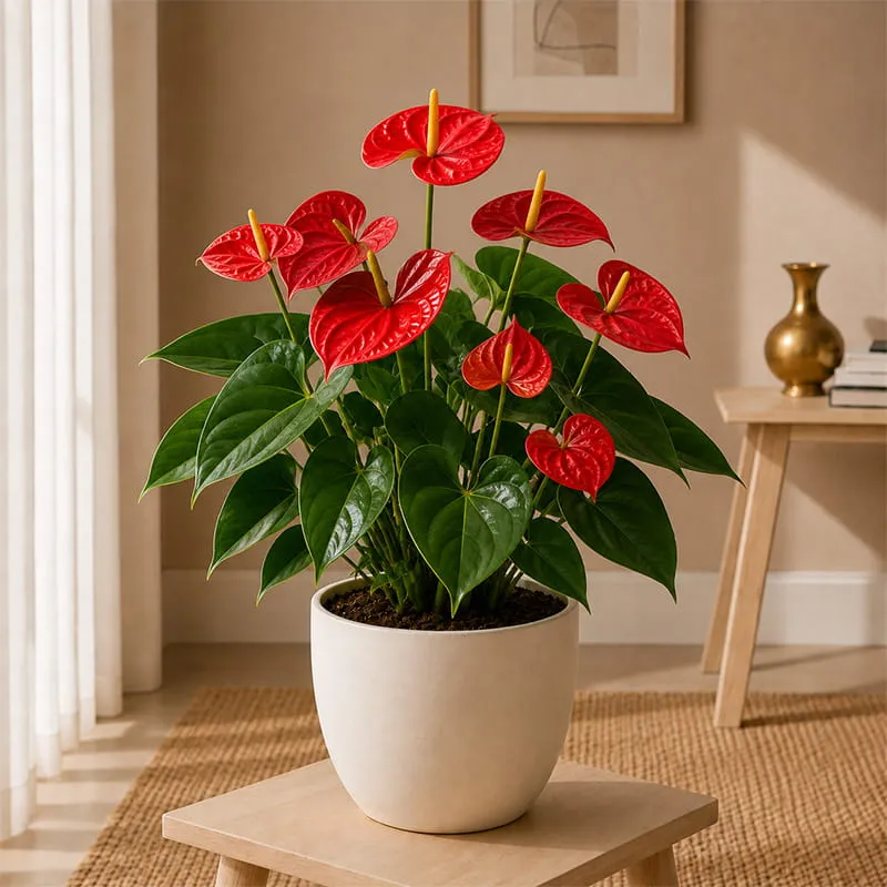 Anthurium Red Plant